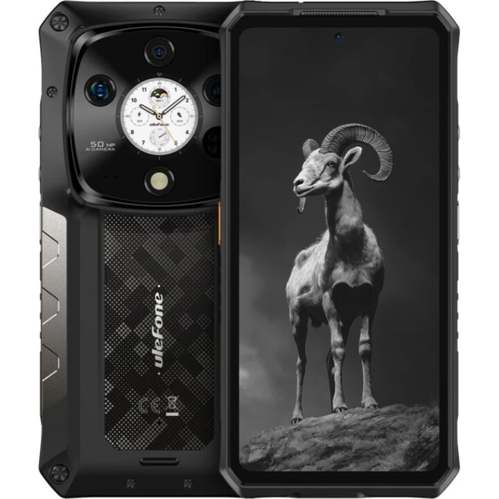 Ulefone Armor 28 Pro, 16GB+512GB/SD-2TB, 5G AI Smartphone, 6.67 FHD+ 120Hz AMOLED + 1.04 Sub-Screen, 10600mAh, Night Vision, NFC