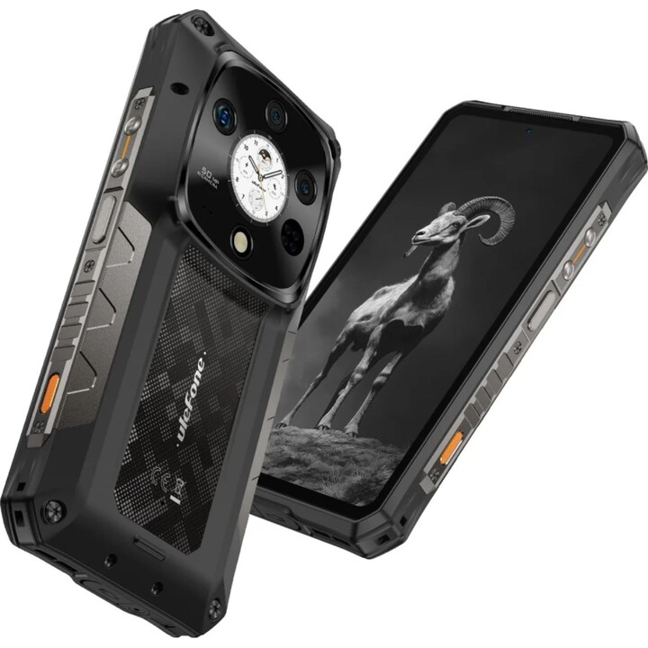 Ulefone Armor 28 Pro, 16GB+512GB/SD-2TB, 5G AI Smartphone, 6.67 FHD+ 120Hz AMOLED + 1.04 Sub-Screen, 10600mAh, Night Vision, NFC
