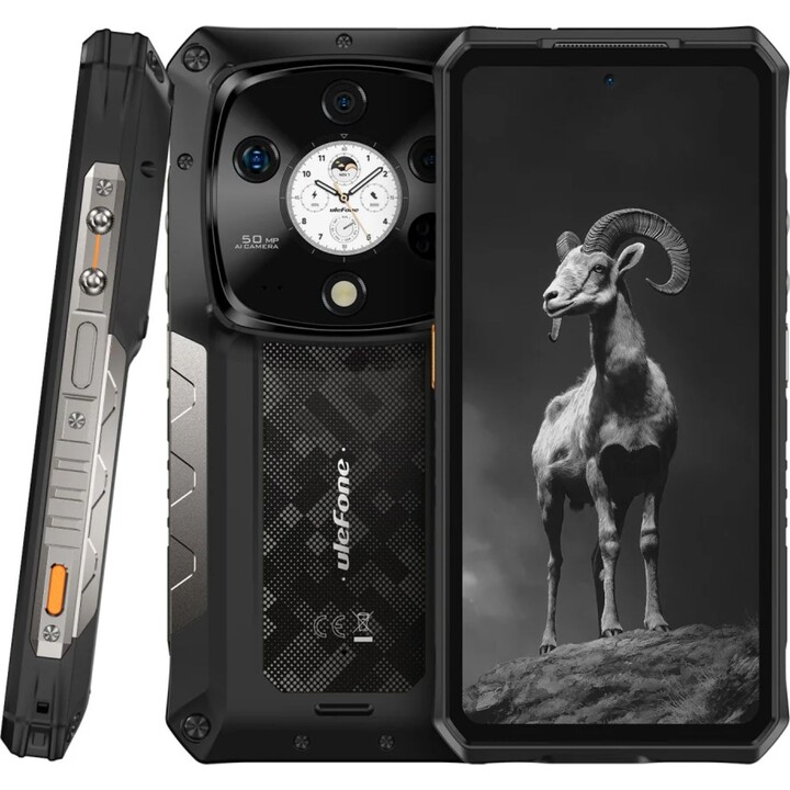 Ulefone Armor 28 Pro, 16GB+512GB/SD-2TB, 5G AI Smartphone, 6.67 FHD+ 120Hz AMOLED + 1.04 Sub-Screen, 10600mAh, Night Vision, NFC