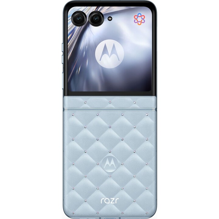 Motorola Razr 60 5G 8GB 256GB Dual Sim Blue + Moto Buds Loop Bundle Swarovski Edition