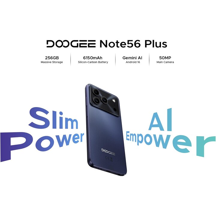 Doogee Note 56 Plus, 6GB 256GB, 6.56 IPS HD+, 6150mAh, Green