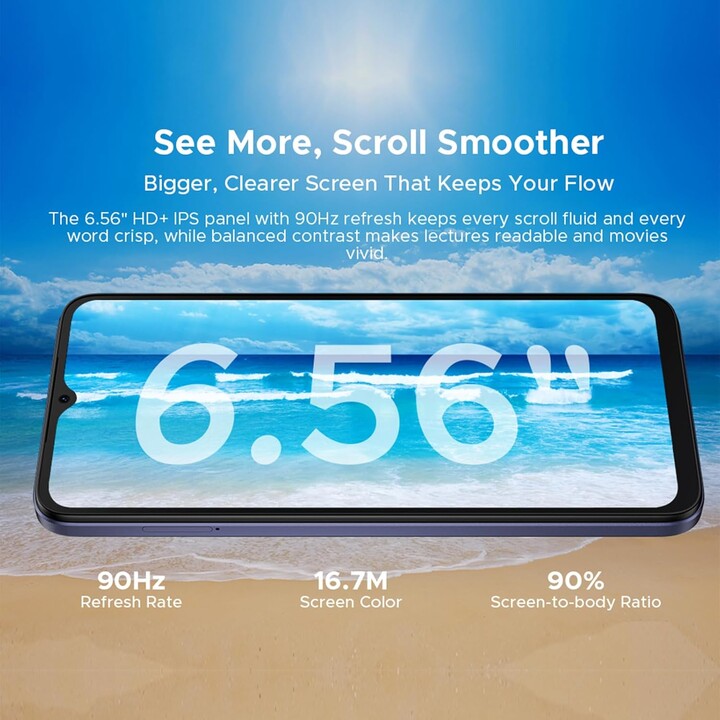 Doogee Note 56 Plus, 6GB 256GB, 6.56 IPS HD+, 6150mAh, Green