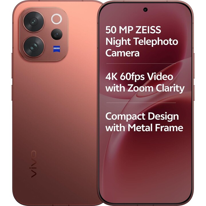 Vivo V70 5G, 8GB 512GB, 6.59 AMOLED, 6500mAh, Marrón Sándalo