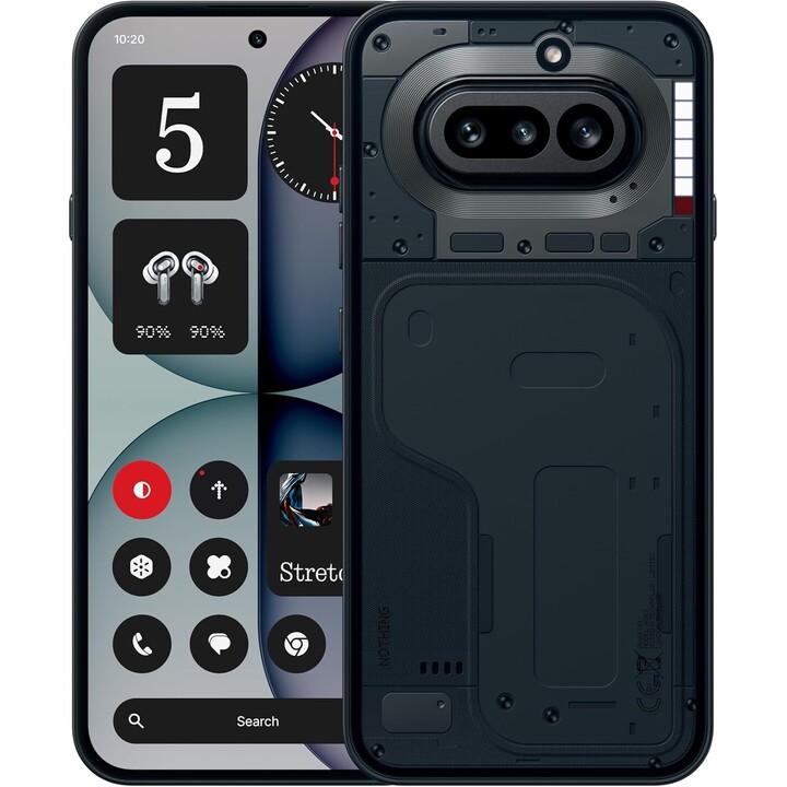 Nothing Phone 4a 5G, 12GB 256GB, Pantalla AMOLED de 6.78, 5.080mAh, Negro