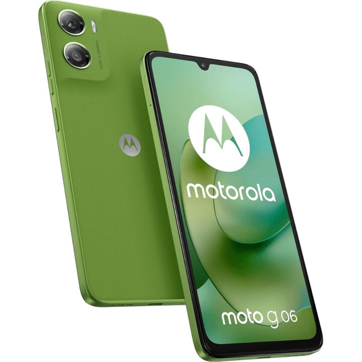 Motorola Moto G06, 8GB 256GB, Pantalla de 6,88 pulgadas, 5200mAh, Zarcillo Verde