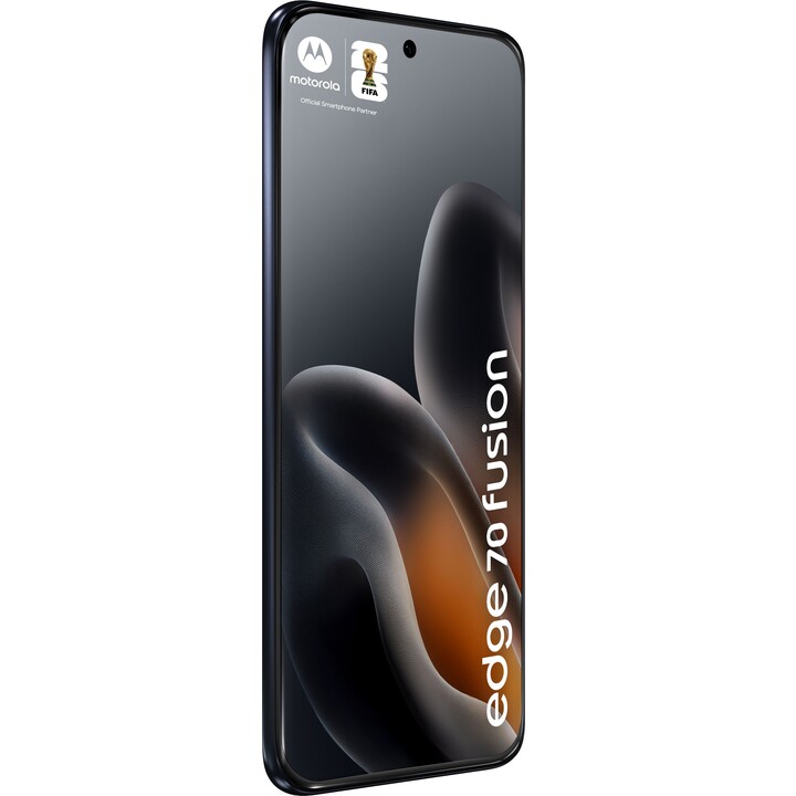 Motorola Moto Edge 70 Fusion 5G, 12 GB 256 GB, 6,78 pOLED AMOLED gebogen, 7000 mAh, Schwarz