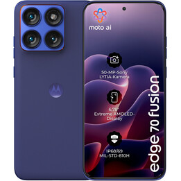 Motorola Moto Edge 70 Fusion 5G, 12GB 256GB, 6.78 pOLED AMOLED Curved, 7000mAh, Orient Blue