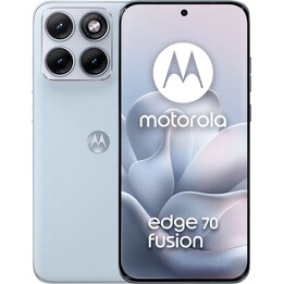 Motorola Moto Edge 70 5G, 12 GB 256 GB, 6,78 pOLED AMOLED gebogen, 7000 mAh, Hellblau