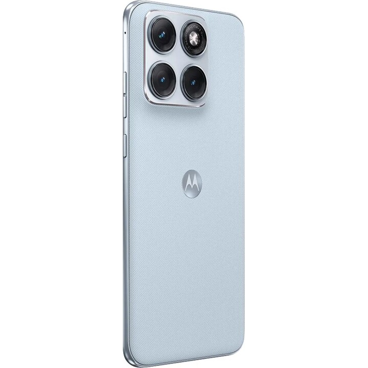 Motorola Moto Edge 70 5G, 12 GB 256 GB, 6,78 pOLED AMOLED gebogen, 7000 mAh, Hellblau