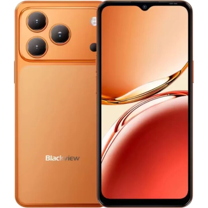 Smartphone Blackview Wave 7C, 4GB 128GB, 6.56 IPS HD, 5000mAh, Orange