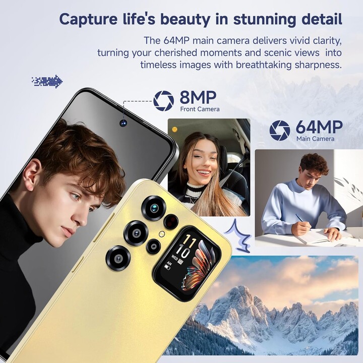 Oukitel C68 Plus, 8 GB 512 GB, 7.2 HD+, 6000 mAh, Grau