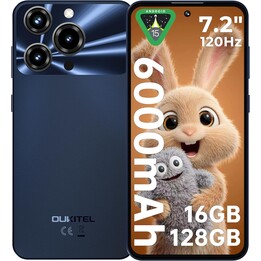Oukitel C69, 4GB 128GB, 7.2 HD+, 6000mAh, Black