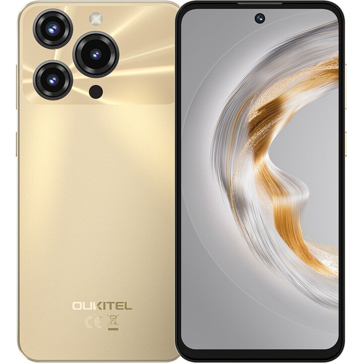 Oukitel C69, 8 Go 512 Go, 7.2 HD+, 6000 mAh, doré