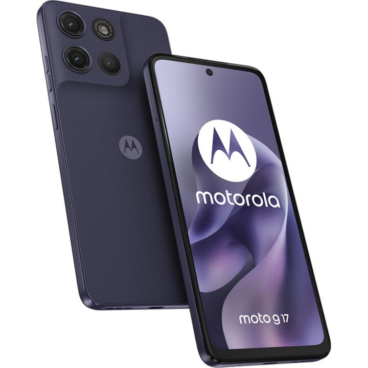 Motorola Moto G17, 4GB 128GB, 6.72 Full HD+ Display, 5200 mAh, Evening Blue