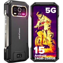 Ulefone Armor 27T Pro 5G, 12GB 256GB, 6.78 FHD+, 10600mAh, Black