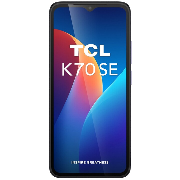 TCL K70 SE, 4GB 64GB, 6.56 HD+, 3000mAh, Black
