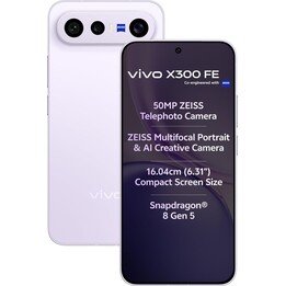 Vivo X300 FE 5G, 12GB 512GB, 6.31 AMOLED, 6500mAh, Purple