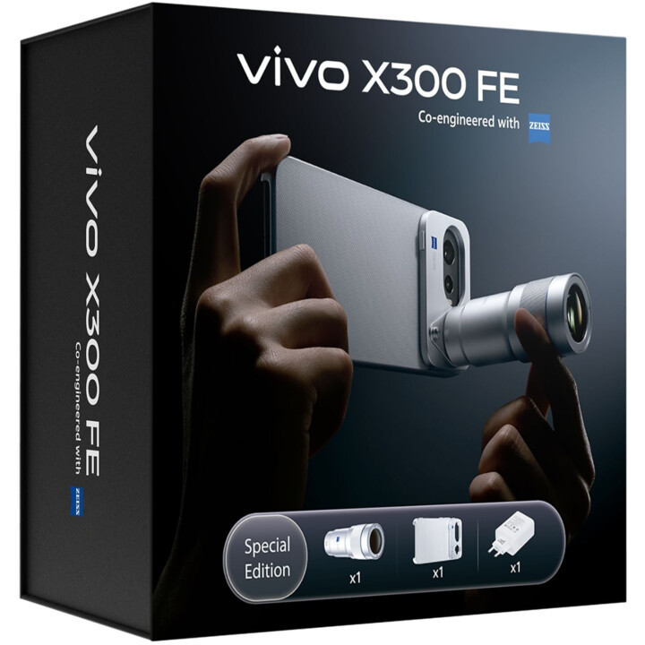 VIVO X300 FE 5G Negro + Ch90w + Kit fotográfico