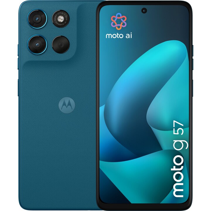 Motorola Moto G57, 8 GB 256 GB, LCD 6,72 FHD+, 5200 mAh, Verde