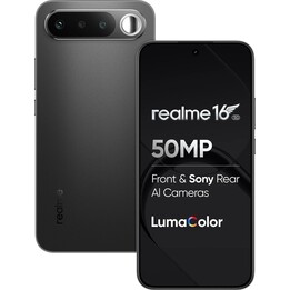 Realme 16 5G, 8GB 256GB, 6.57 LCD IPS HD+, 5000mAh, Negro Aire