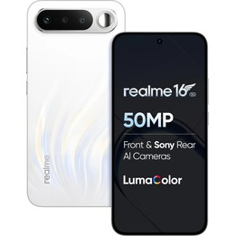 Realme 16 5G, 8GB 256GB, 6.57 LCD IPS HD+, 5000mAh, Air White