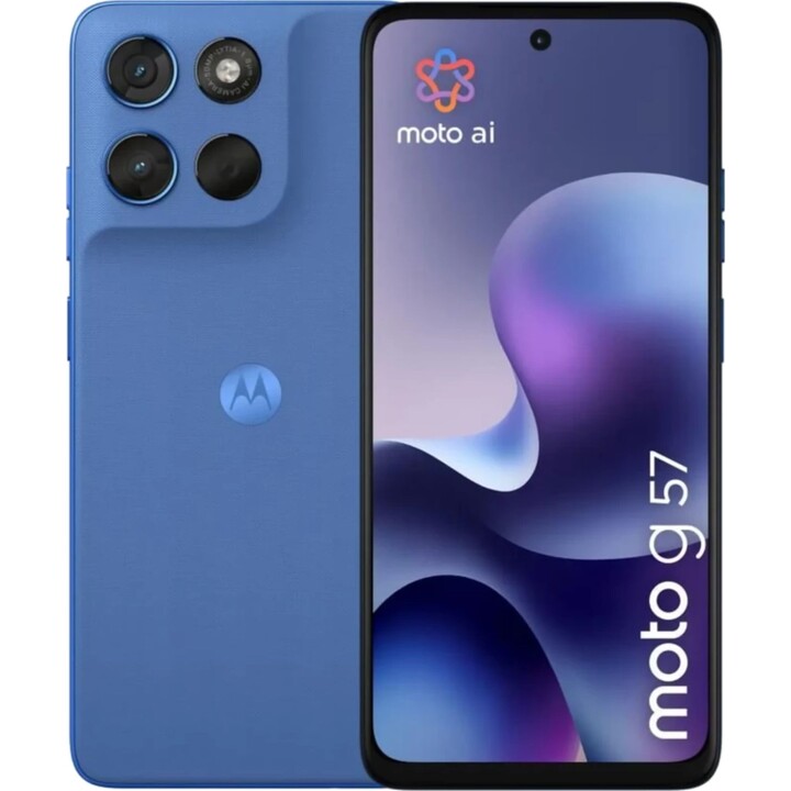 Motorola Moto G57, 8GB 256GB, 6.72 LCD FHD+, 5200mAh, Blue