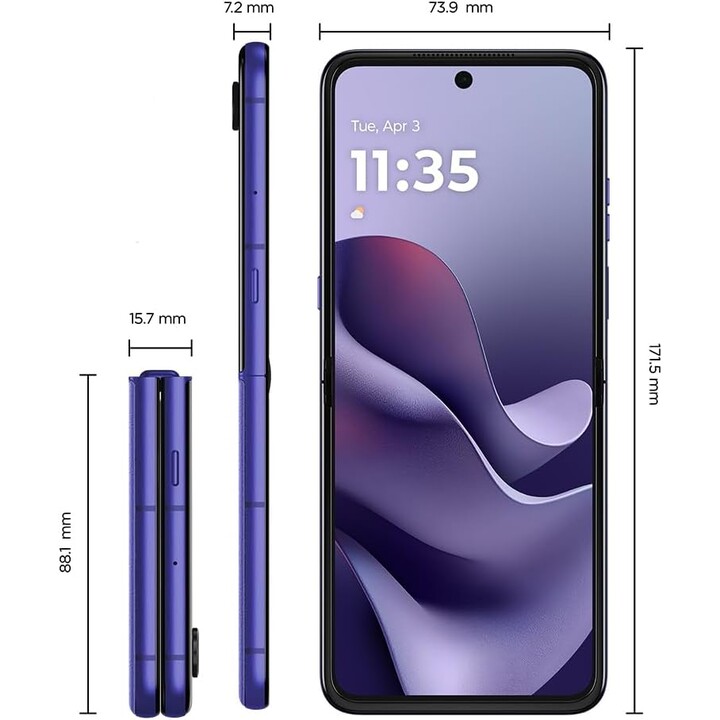 Motorola razr 70 Ultra 5G, 16GB 512GB, 6.96 AMOLED, 5000mAh, Violeta