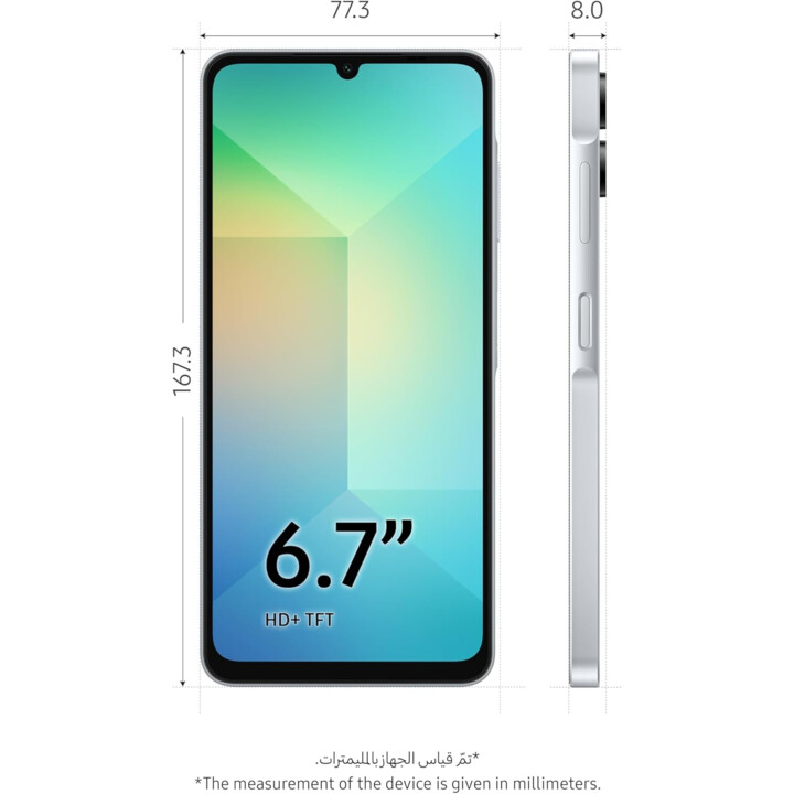 Samsung Galaxy A06 4GB 128GB Dual Sim Hellblau