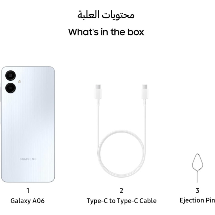 Samsung Galaxy A06 4GB 128GB Dual Sim Hellblau