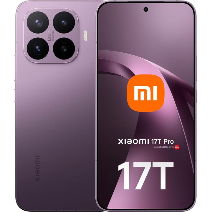 Xiaomi 17T Pro 5G, 12GB 512GB, 6.83 AMOLED, 7000mAh, Violet