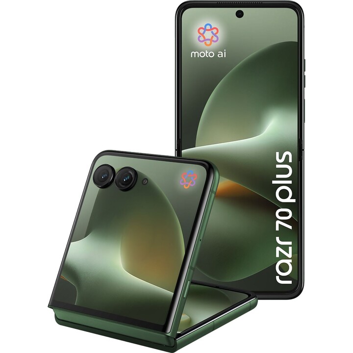 Motorola Moto Razr 70 Plus, 6.7 OLED, 3500mAh, Pantone Mountain View