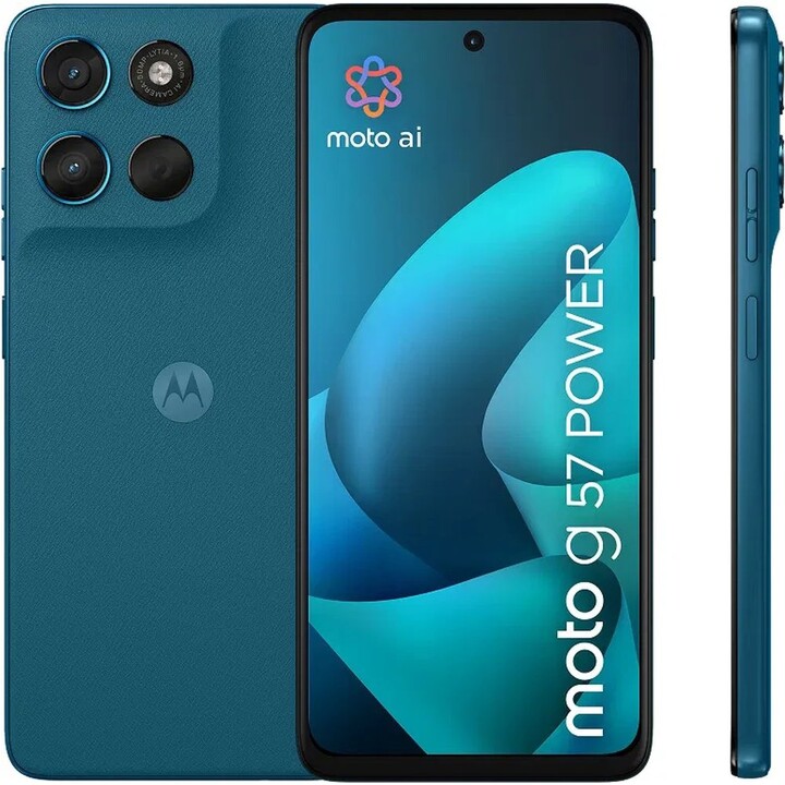 Motorola Moto G57 Power 5G, 12GB 256GB, 6.72 FHD+ IPS LCD, 7000mAh, Azul Oscuro
