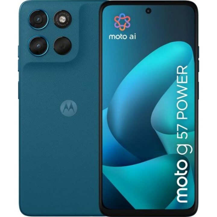 Motorola Moto G57 Power 5G, 12GB 256GB, 6.72 FHD+ IPS LCD, 7000mAh, Azul Oscuro