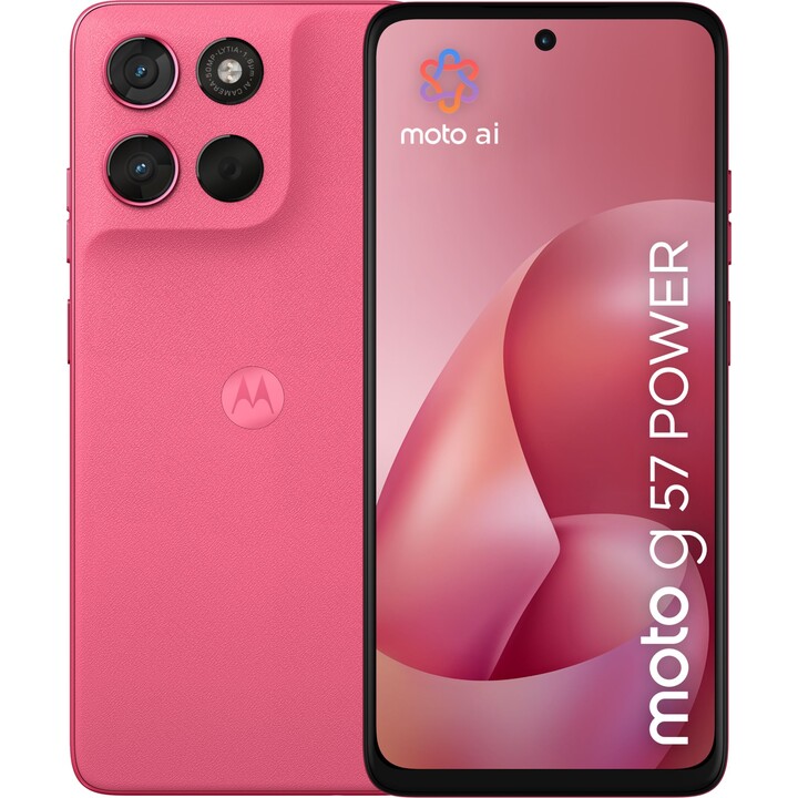 Motorola Moto G57 Power 5G, 12GB 256GB, LCD 6,72 FHD+ IPS, 7000mAh, Rosa