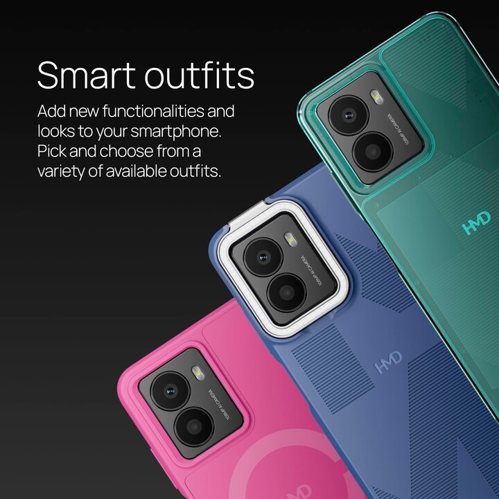 HMD Fusion, 6 Go 128 Go, 6,56 HD+, 5 000 mAh, noir