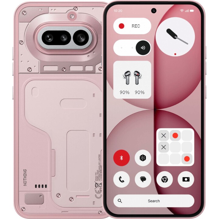 Smartphone Nothing Phone 4a 5G, 12 GB 256 GB, 6,78 AMOLED-Display, 5.080 mAh, Pink