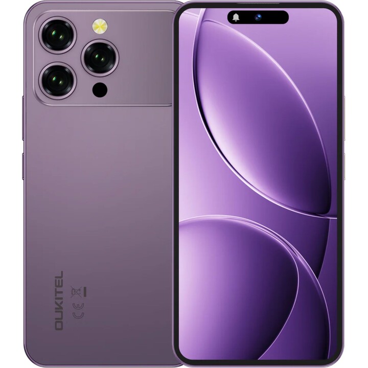 Oukitel P1 Pro, 8GB 512GB, 6.7 AMOLED FHD+, 5150mAh, Púrpura