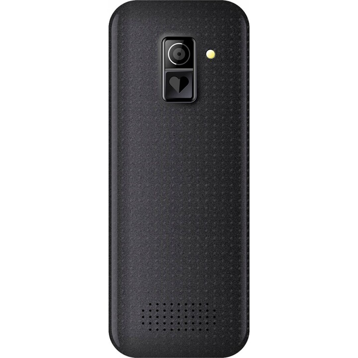 MaxCom MM730 teléfono móvil 5.59 cm (2.2") Teléfono Negro para personas mayores