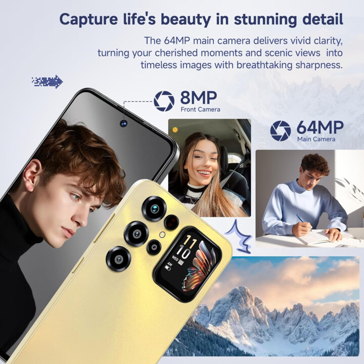 Oukitel C68 Plus, 4GB 128GB, 7.2 HD+, 6000mAh, Golden