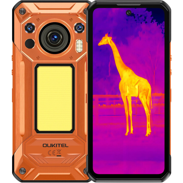 Oukitel WP500, 12GB 1TB, 6.78 FHD+, 10000mAh, Naranja