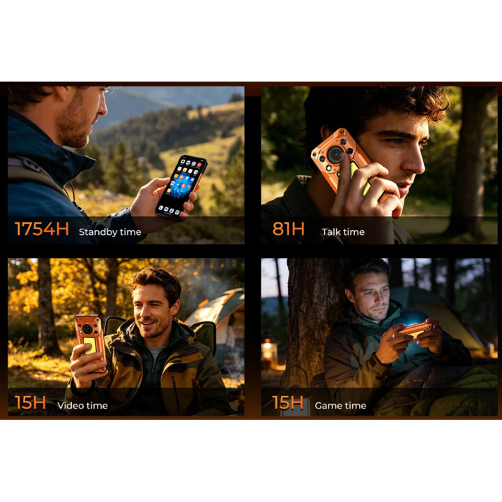 Oukitel WP500, 12GB 1TB, 6.78 FHD+, 10000mAh, Naranja