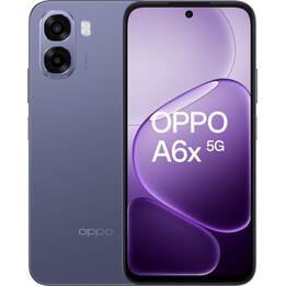 Smartphone Oppo A6x 5G, 8GB 256GB, 6,75 LCD HD+, 6100mAh, preto roxo