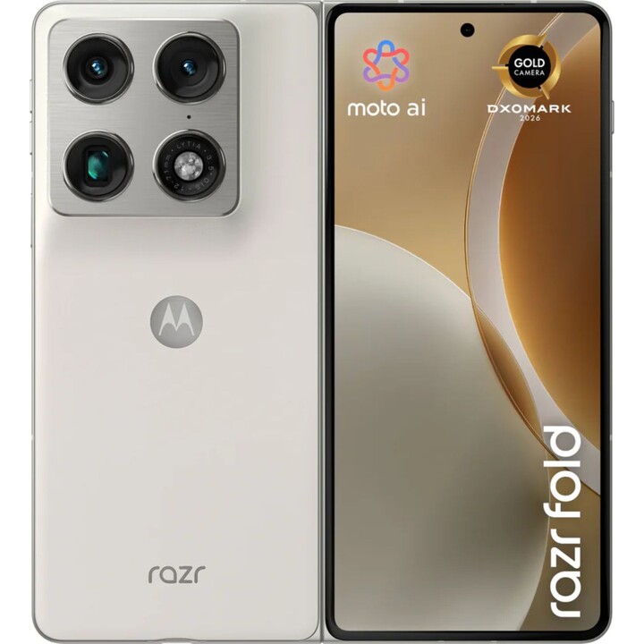 Motorola Razr Fold 5G, 16 Go 512 Go, 6,7 OLED, 3 500 mAh, blanc