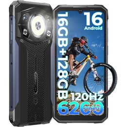 Hotwav Cyber ​​17, 6GB 128GB, 6.75 IPS HD+, 6200mAh, Negro