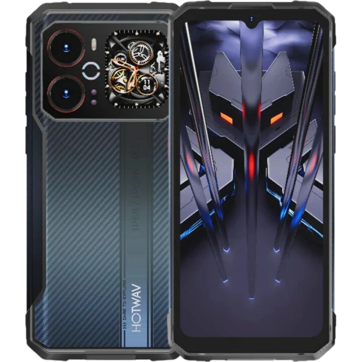 Hotwav Cyber ​​18, 8 GB 256 GB, 6,75 IPS HD+, 6200 mAh, Nero