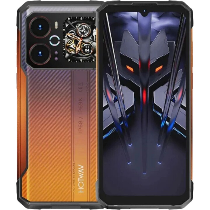 Hotwav Cyber ​​18, 8GB 256GB, 6.75 IPS HD+, 6200mAh, Naranja