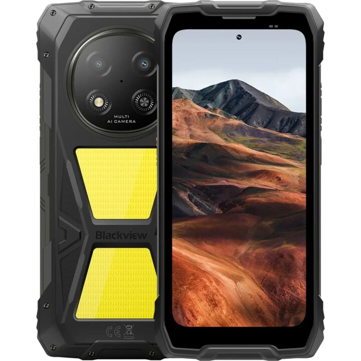 Blackview Rock 2 Pro, 12 Go 256 Go, 6,67 HD+ IPS, 15 000 mAh, noir