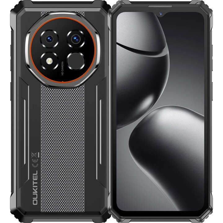 Oukitel G6 5G, 8GB 256GB, 6.52 IPS, 10600mAh, Black