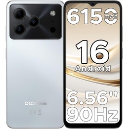 Doogee Note 56 Plus, 6GB 256GB, 6.56 IPS HD+, 6150mAh, Plata