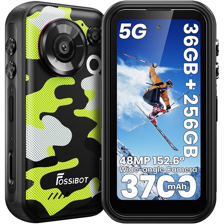 Fossibot F116 Pro 5G, 12GB 256GB, 4.0 IPS, 3700mAh, Verde